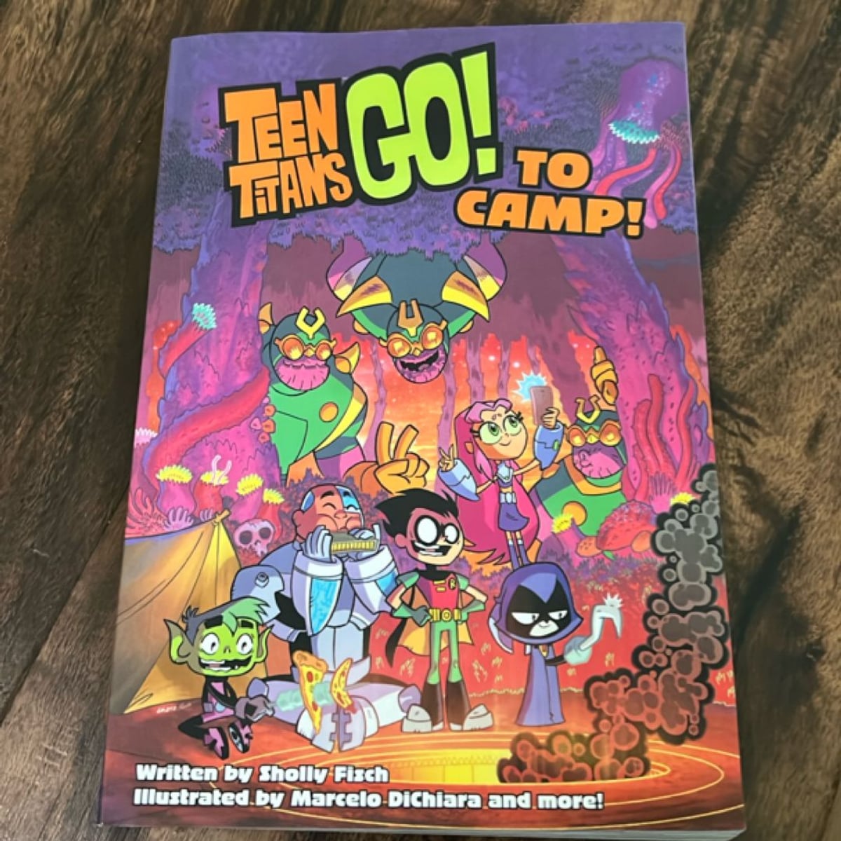 Teen Titans Go! to Camp by Sholly Fisch