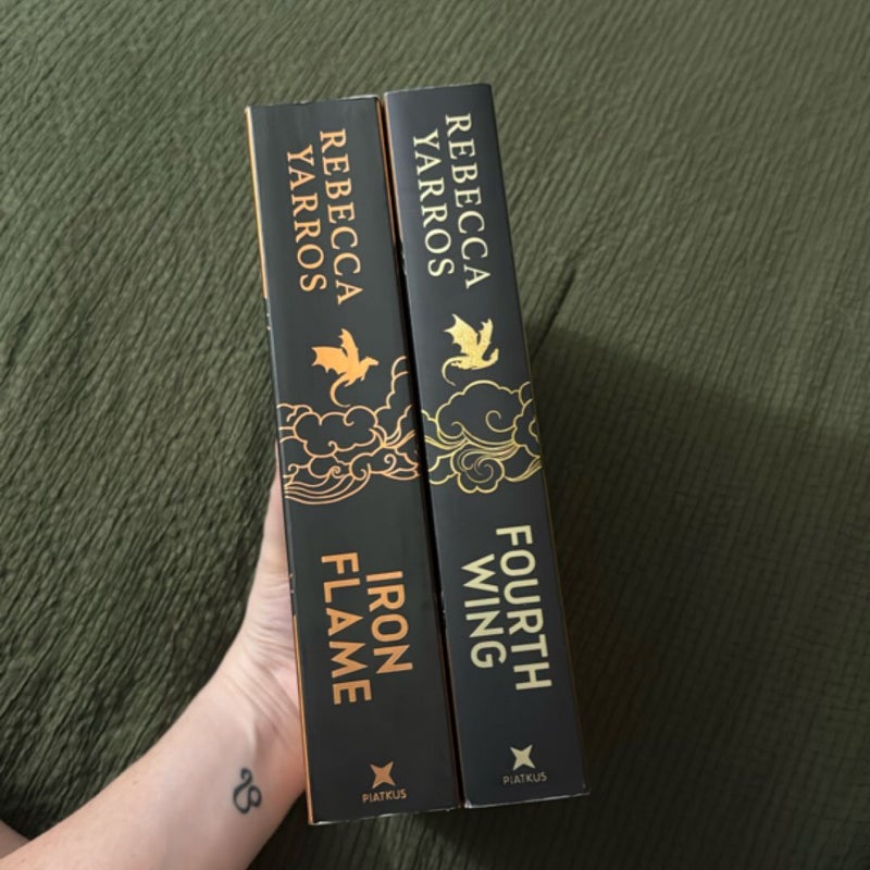 Fourth Wing & Iron Flame UK editions