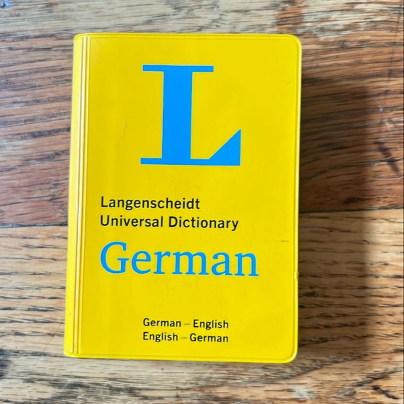 Langenscheidt Universal Dictionary German