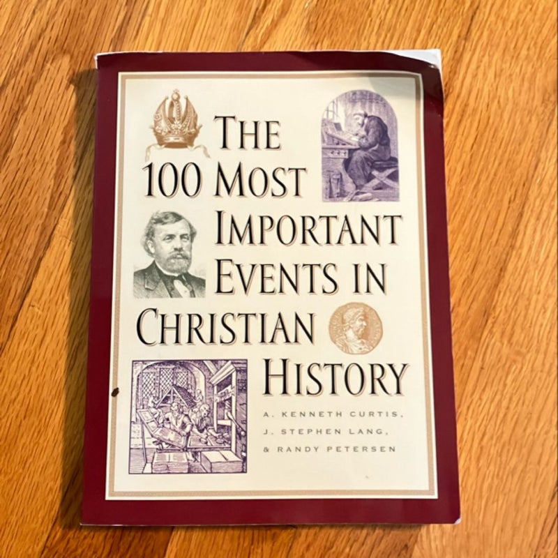 The 100 Most Important Events in Christian History