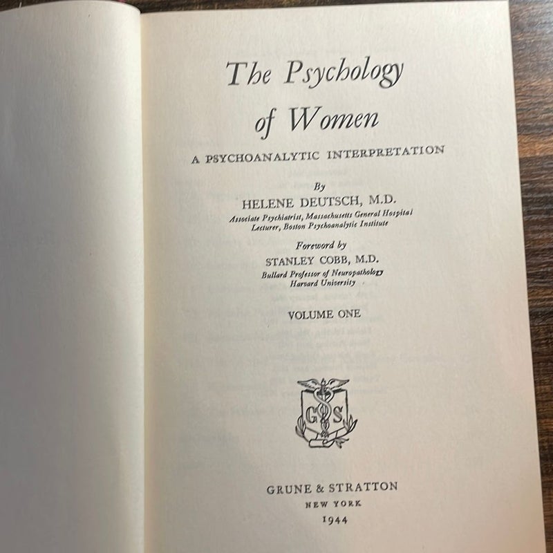 The Psychology of Women