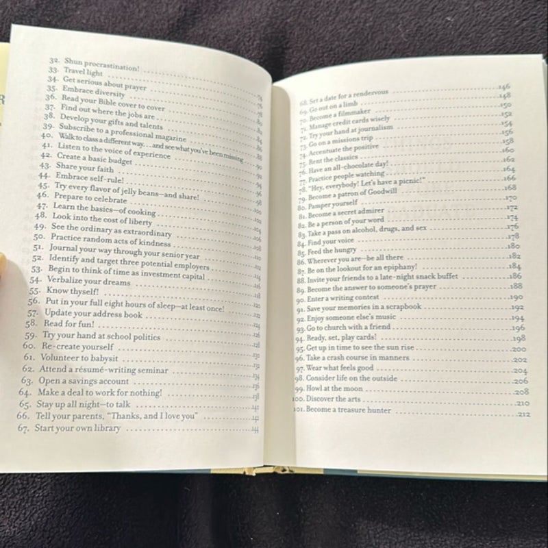 101 Things You Should Do Before You Graduate