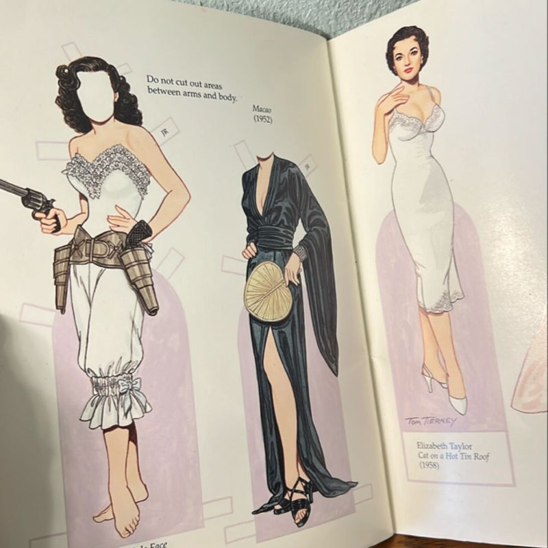 Glamorous Movie Stars of the 1950s Paper Dolls