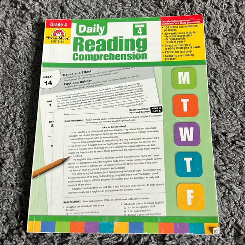 4th Grade Daily Reading Comprehension 