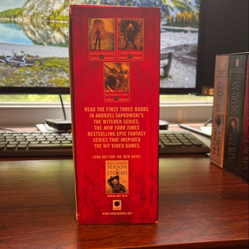 The Witcher Boxed Set: Blood of Elves, the Time of Contempt, Baptism of Fire