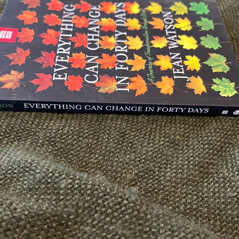 *signed/inscribed Everything Can Change in Forty Days *like new