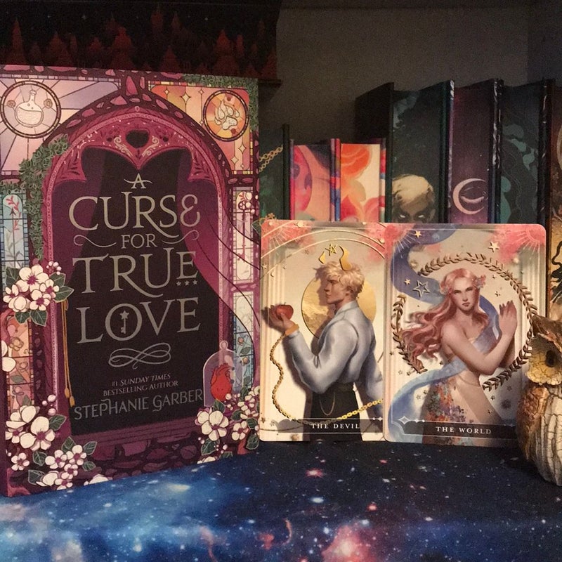 A Curse for True Love *Fairyloot* edition with Fairyloot tarot cards