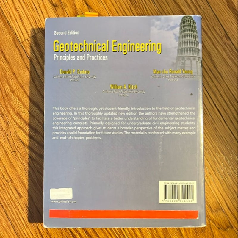 Geotechnical Engineering Principles and Practices