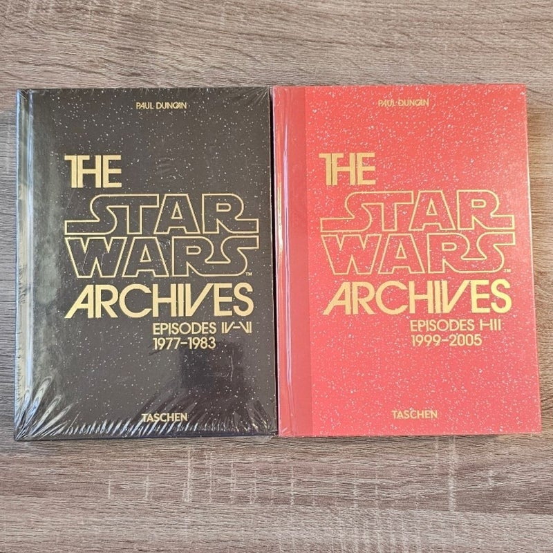 The Star Wars Archives 40th Anniversary Complete Hardcover Set Sealed 