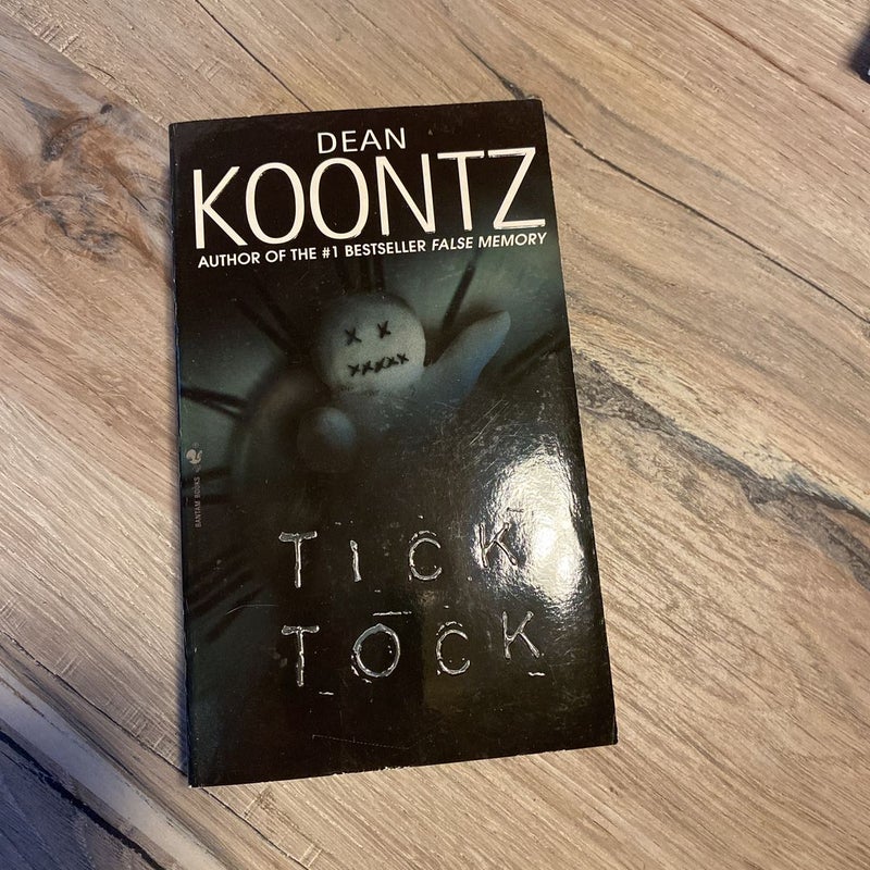 Tick Tock by Dean Koontz, Paperback