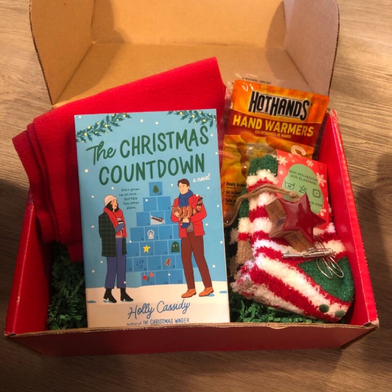 The Christmas Countdown Book by Holly Cassidy Box