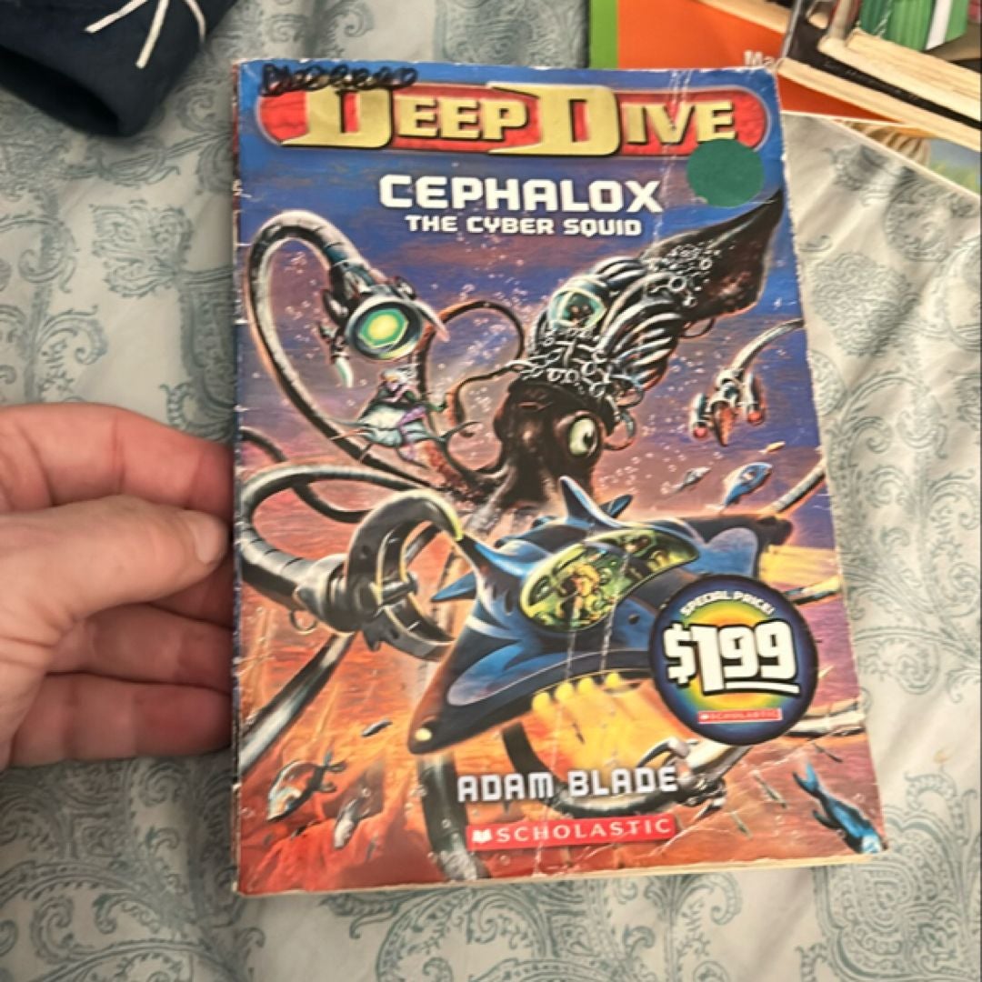 Deep Dive #1: Cephalox the Cyber Squid by Adam Blade
