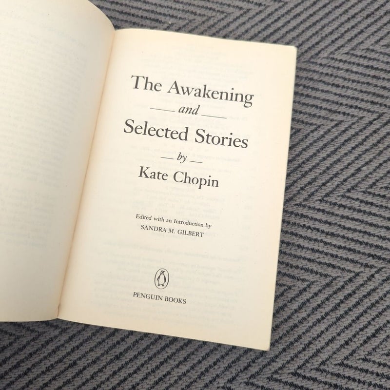 The Awakening and Selected Short Stories