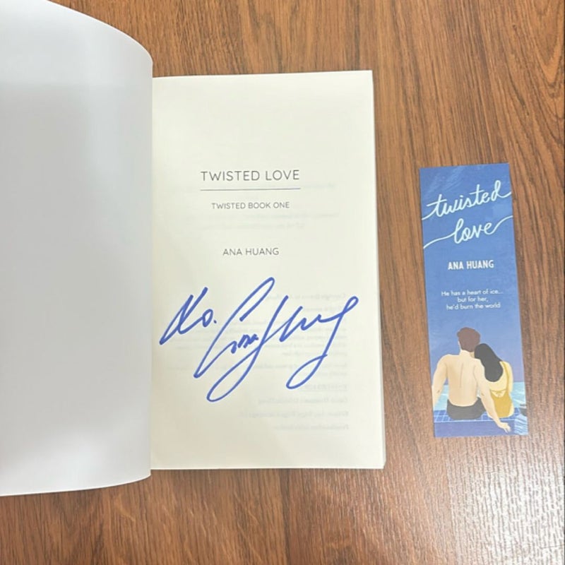 Twisted Love series Ana Huang deals - Signed