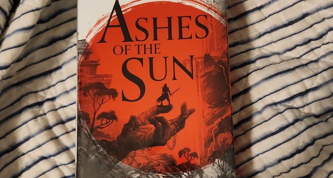 Ashes of the Sun & Blood of the 2024 Chosen by Django Wexler Goldsboro Signed/Number