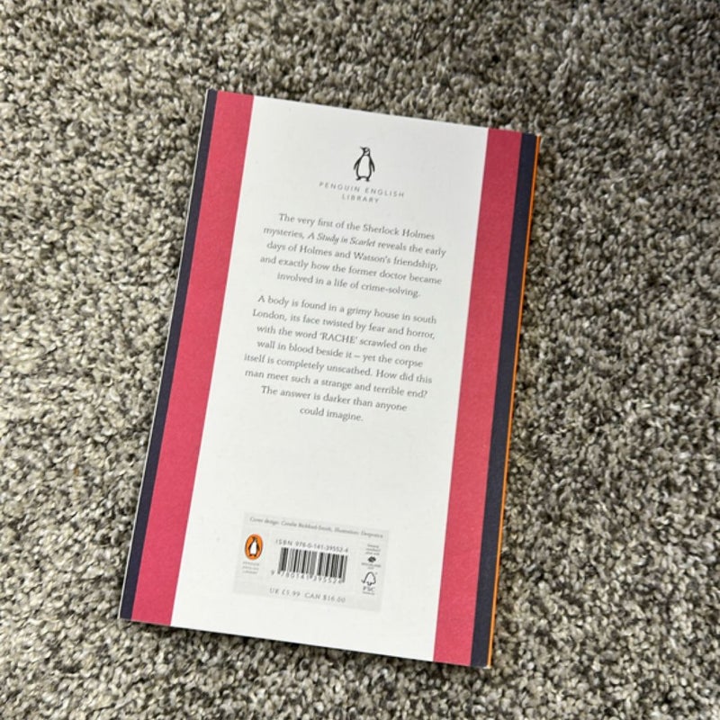 A Penguin English Library Study in Scarlet