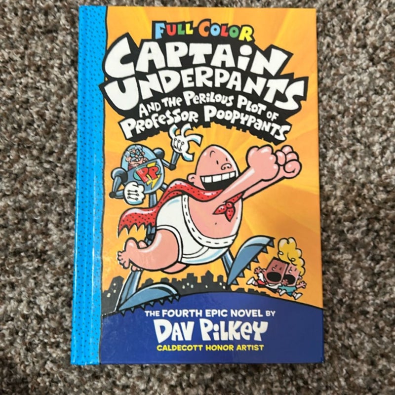 Captain Underpants and the Perilous Plot of Professor Poopypants
