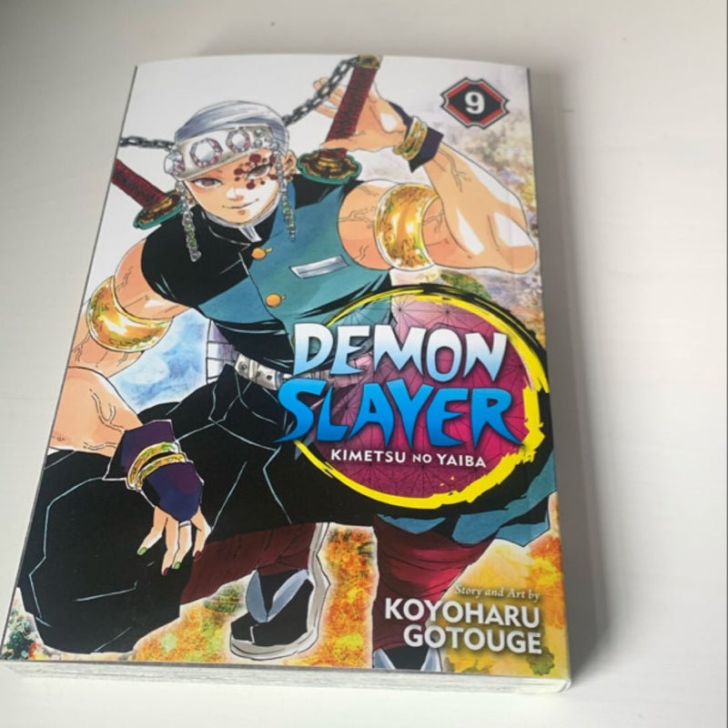 Demon Slayer: Kimetsu No Yaiba, Vol. 7, 8, and 9