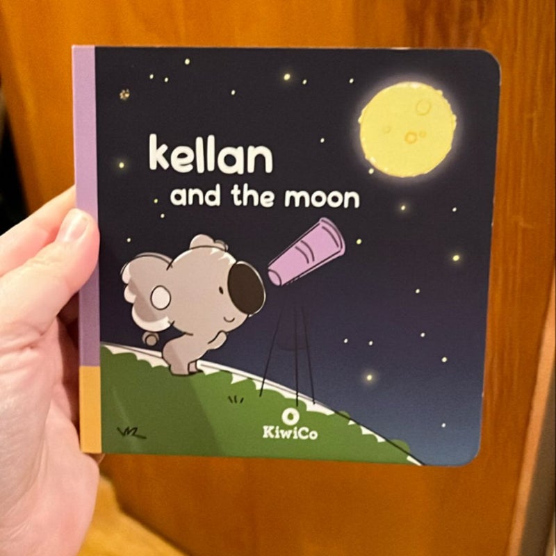 Kellan and the moon 