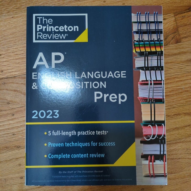 Princeton Review AP English Language and Composition Prep 2023