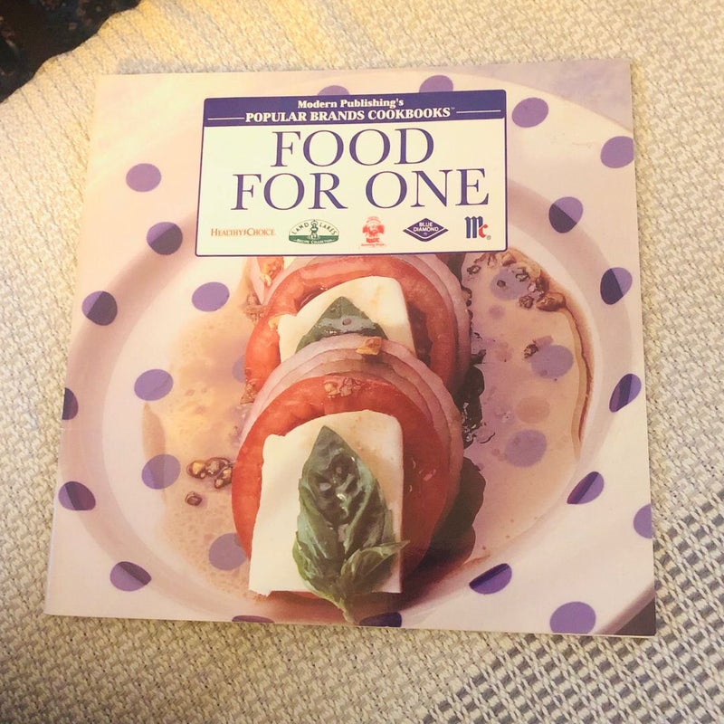 Food for one - cookbook