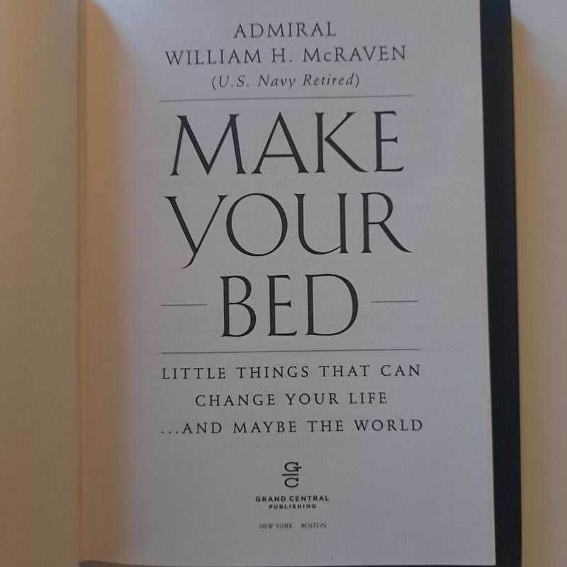 Make Your Bed