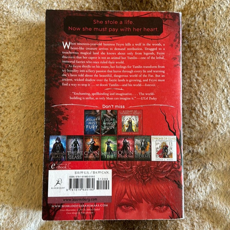 A Court of Thorns and Roses *OUT OF PRINT*