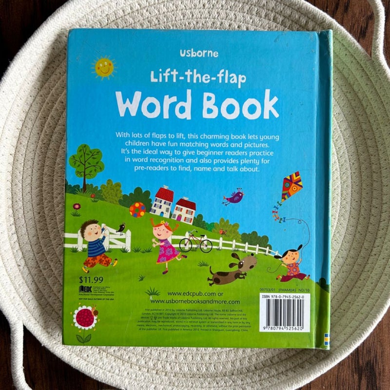 Lift-the-Flap Word Book