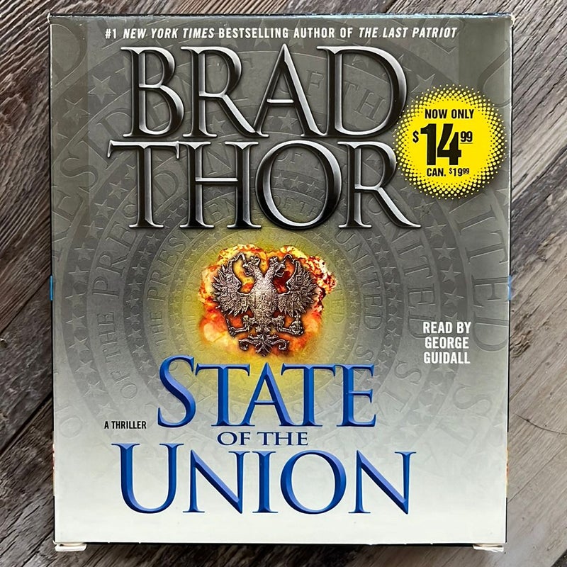 Brad Thor Audio Books on CD - 3 in All