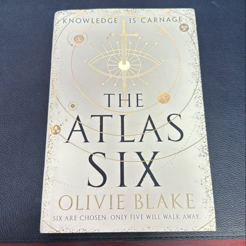 The Atlas Six: the Atlas Book 1 Fairyloot Signed