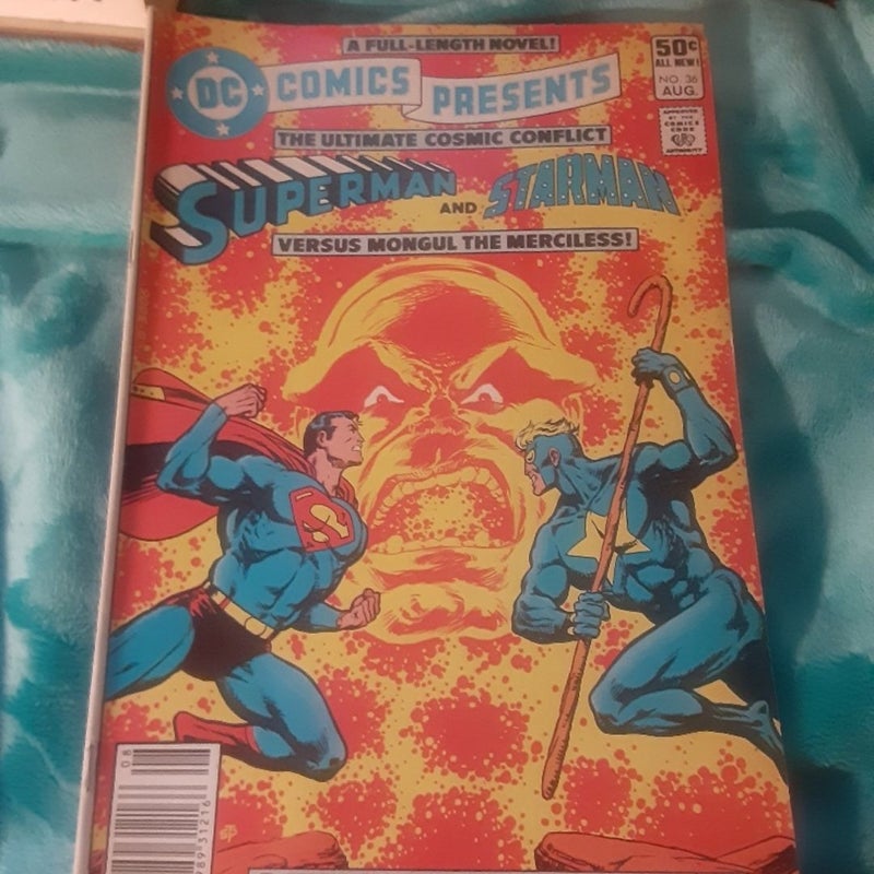 DC COMICS Presents 36,43 Mongul tie in issues 