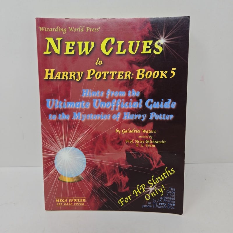 New Clues to Harry Potter