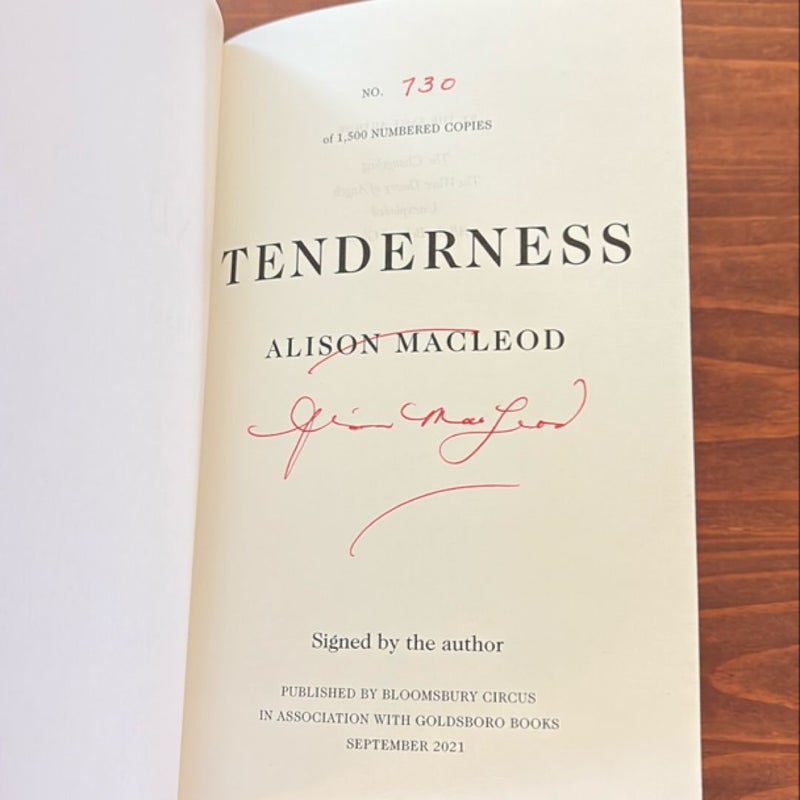 Tenderness (Goldsboro Edition)