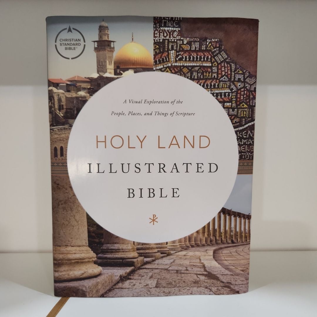CSB Holy Land Illustrated Bible, Hardcover