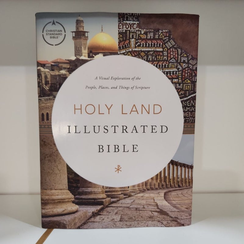 CSB Holy Land Illustrated Bible, Hardcover