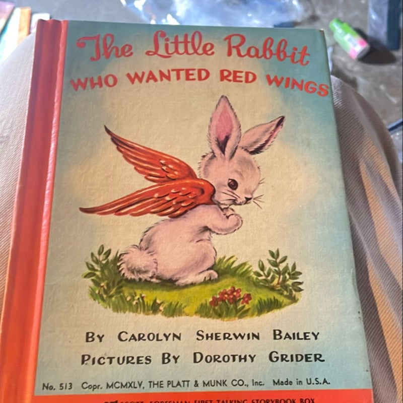 The little rabbit who wanted red wings