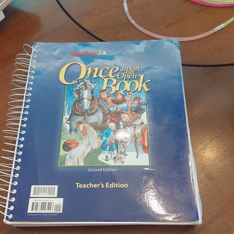 Reading 3A Once Upon a Book Teacher's Edition