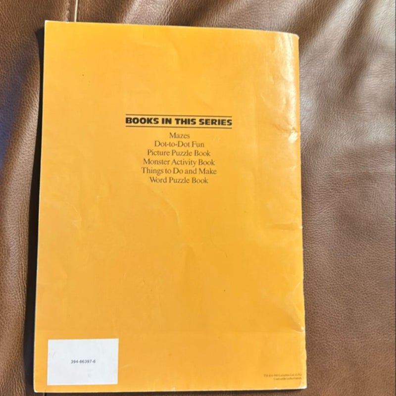 Star Wars Return of the Jedi Word Puzzle Book