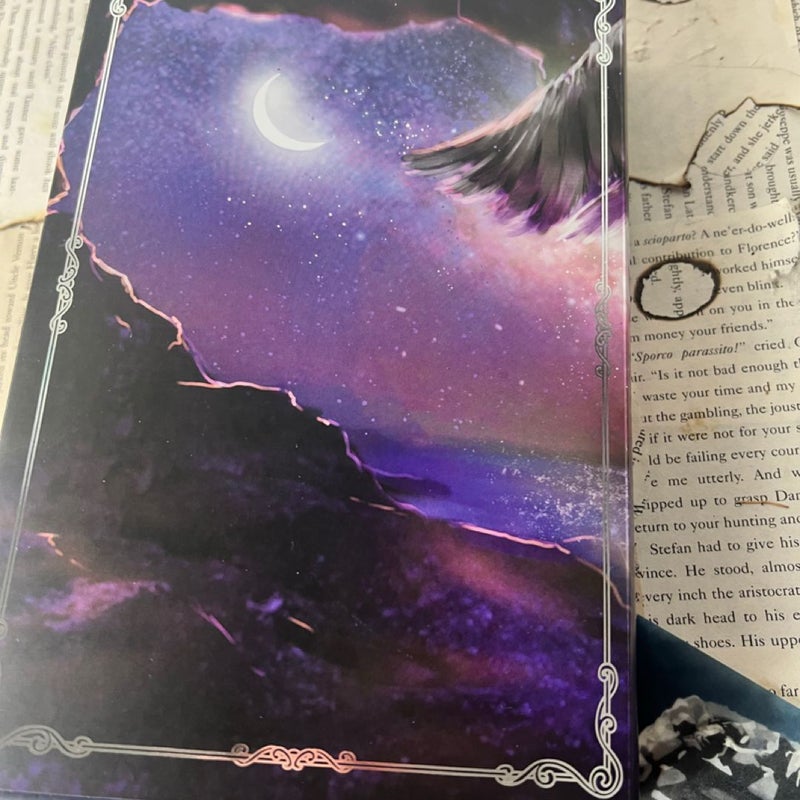 Iridescent Fairytale Serpent and the Wings of Night book box