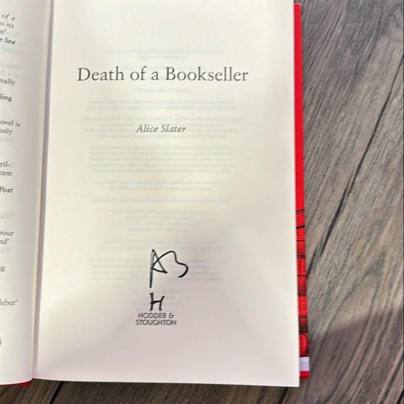 Death of a Bookseller