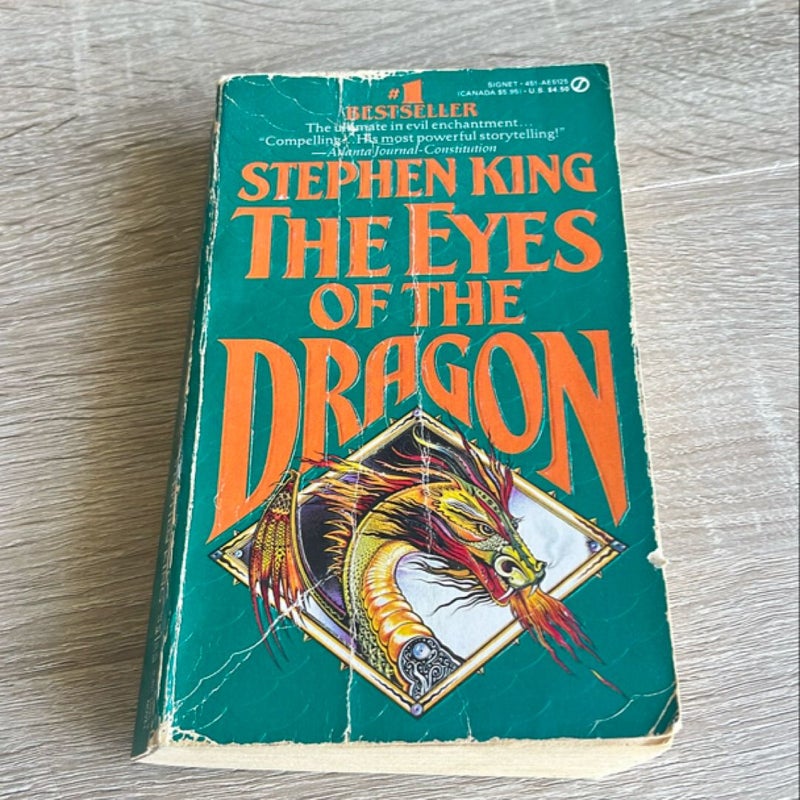 The Eyes of the Dragon 🐉  Vintage First Printing 