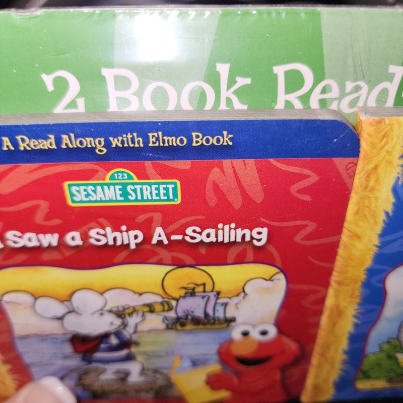 Sesame Street 2 Book Read-Along Set