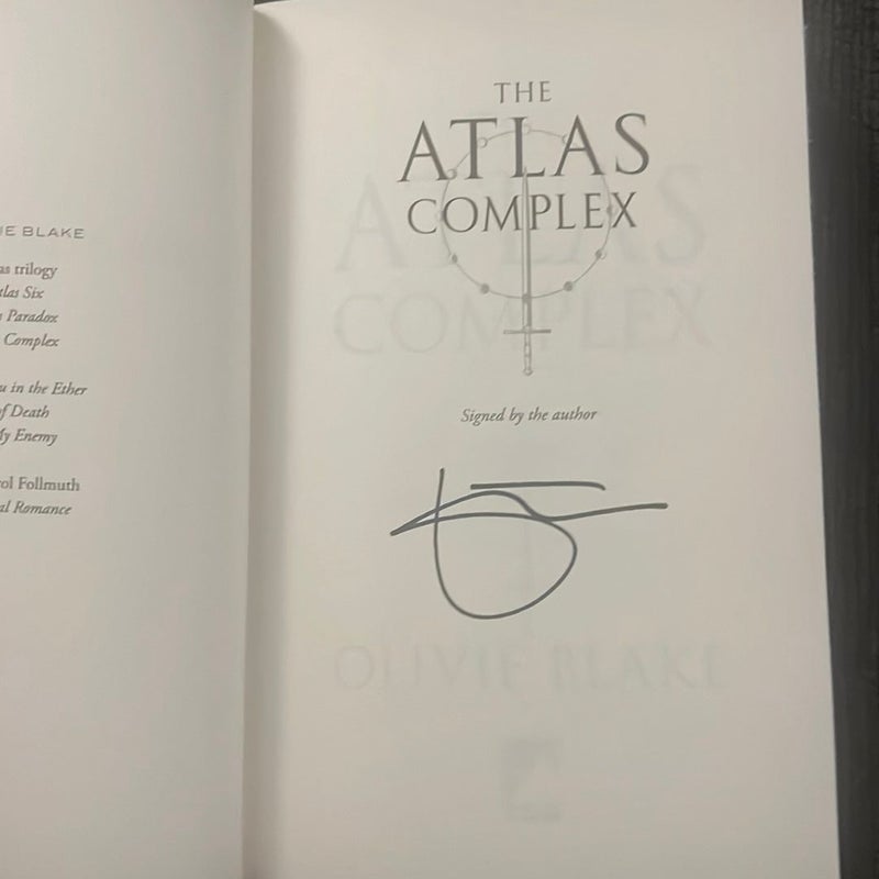 The Atlas Complex (Waterstones Signed Exclusive Edition)