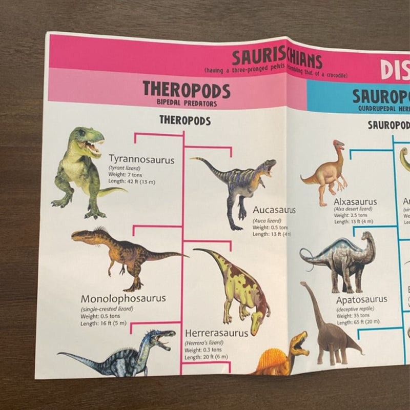 Wonders of Learning Discover Dinosaurs Hardcover and Dinosaur Discovery Poster