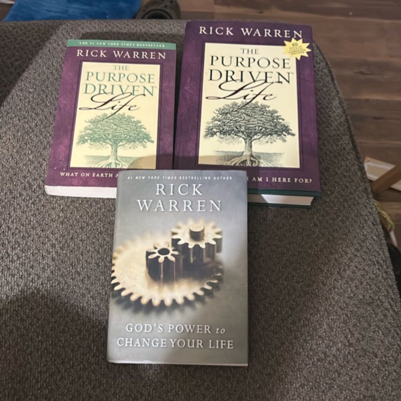 Rick Warren Book Bundle 