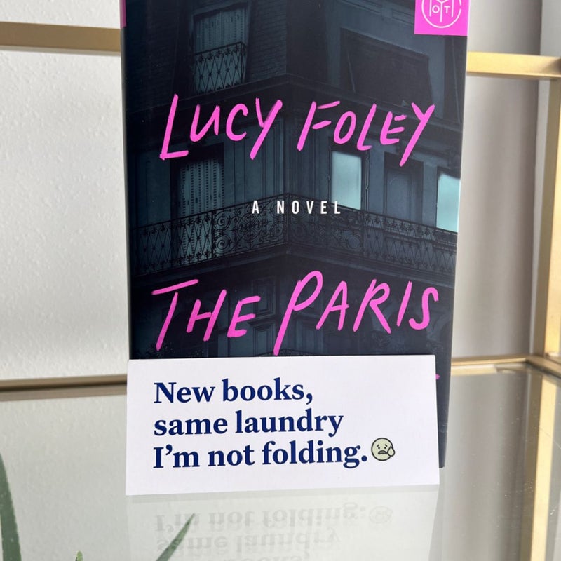 The Paris Apartment. Brand New Hardback- BOTM with BOTM Bookmark