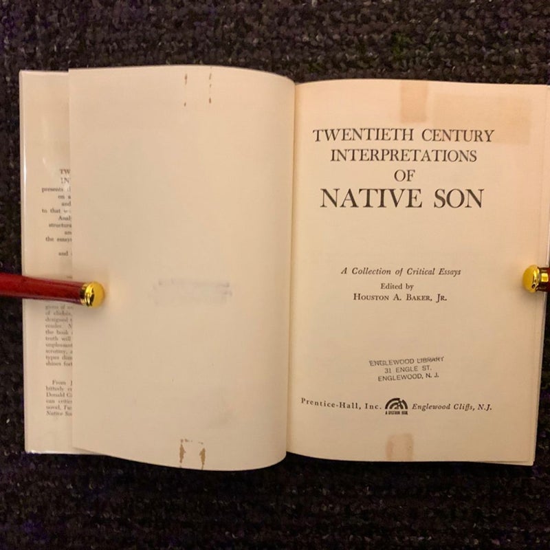 Twentieth Century Interpretations of Native Son