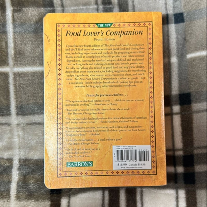 The New Food Lover's Companion