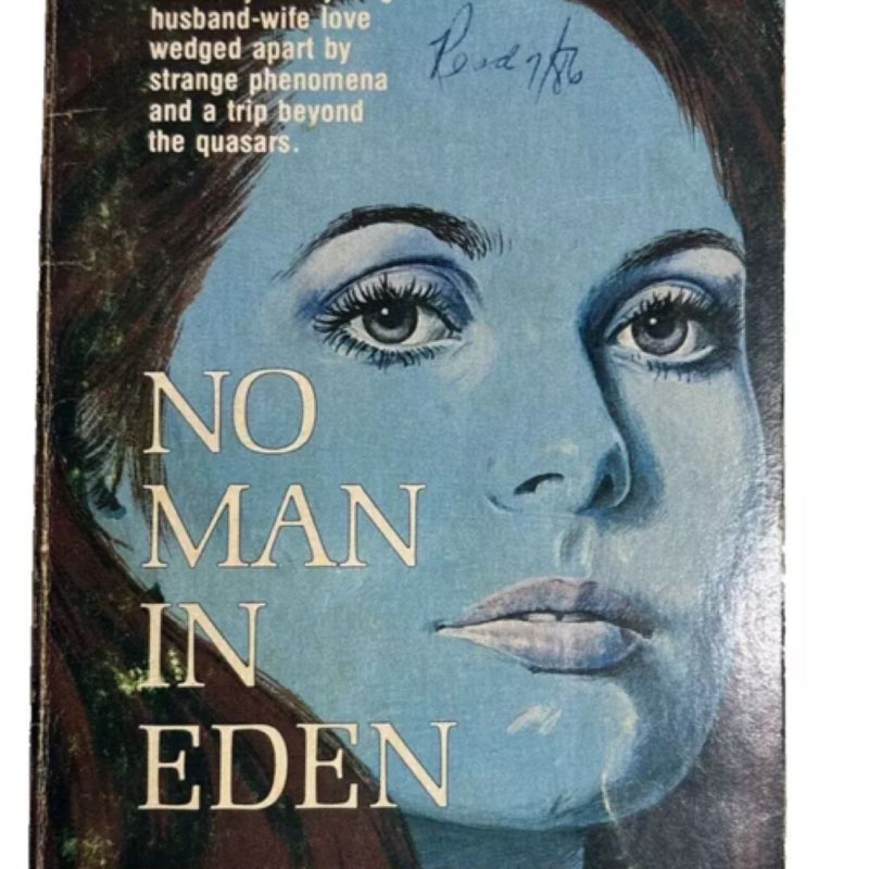 No Man in Eden by H.L. Myra 1975 Word Books, 1970s Christian Sci-Fi, Rare HTF