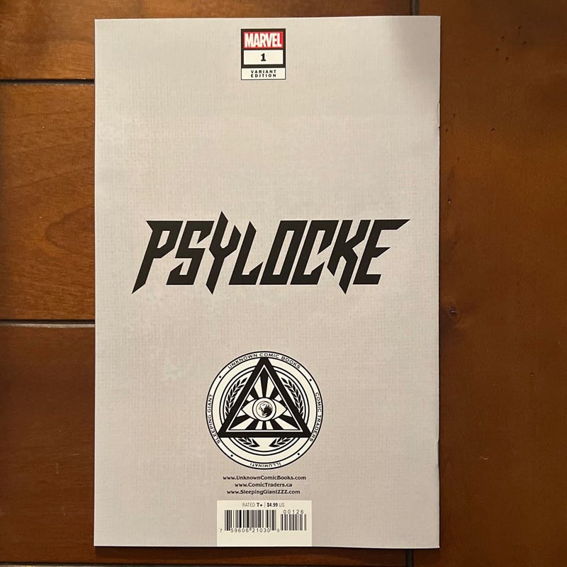 Psylocke #1 (Lozano variant) - Virgin 